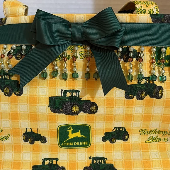 John Deere bag yellow and green - Picture 4 of 12